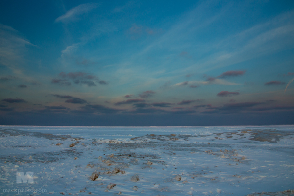 Lake Michigan winter