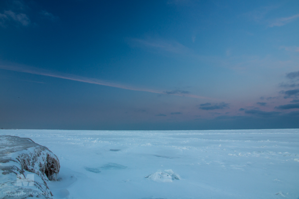 Lake Michigan winter