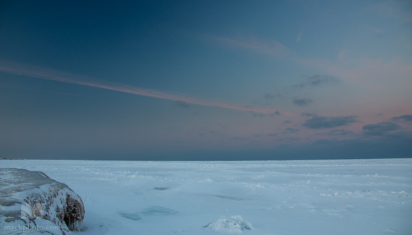 Lake Michigan winter