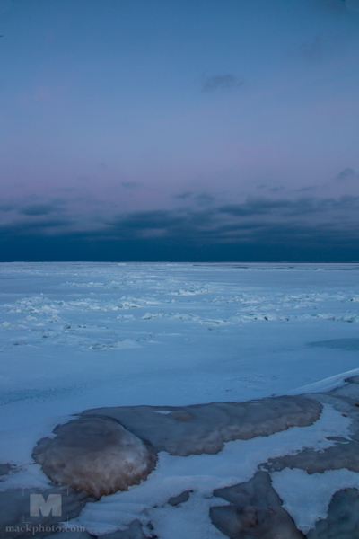 Lake Michigan winter