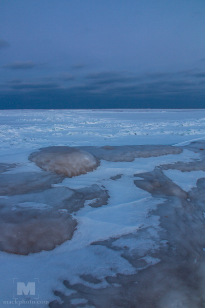 Lake Michigan winter